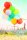 Ruhestand - Glückwunschkarte im Format 11,5 x 17 cm mit Umschlag - bunte Luftballons