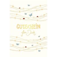 Gutschein Skorpions Art Glückwunschkarte mit...