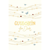 Gutschein Skorpions Art Glückwunschkarte mit...