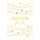 Gutschein Skorpions Art - Glückwunschkarte im Format 11,5 x 17 cm mit Umschlag - Schmetterlinge, Marienkäfer, Herzen - mit Goldfolie
