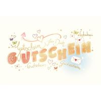 Gutscheinkarte Glückwunschkarte mit Umschlag...