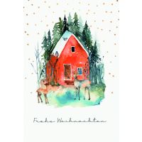 Weihnachten Grußkarte Glückwunschkarte mit...