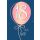 18. Geburtstag Glückwunschkarte mit Umschlag 18. Geburtstag Luftballon Alles Gute