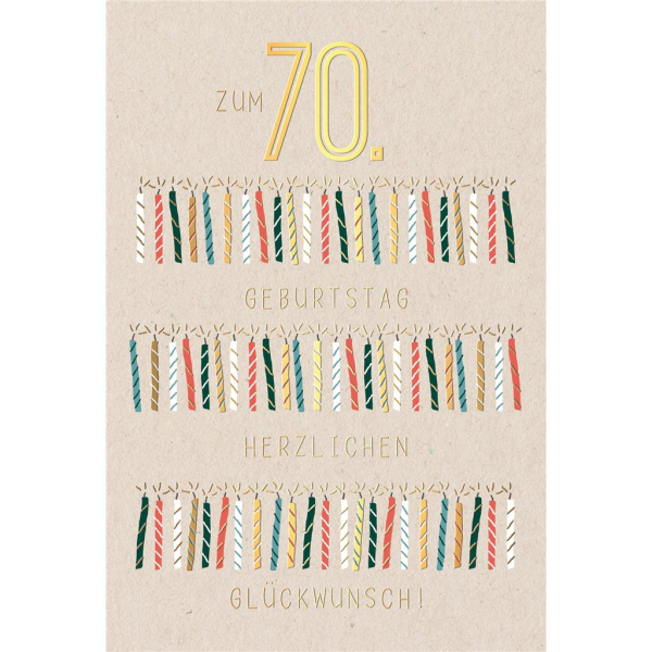 70. Geburtstag Dekoration 70. Geburtstag Kuchendeko-Set – Zahl 70 Kerze, Herz & Stern Picks, Rose Gold – Komplett Mit Zubehör