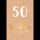 50. Geburtstag Glückwunschkarte mit Umschlag 50. Geburtstag Alles Gute