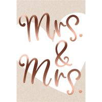 Hochzeit Gleichgeschlechtlich Glückwunschkarte mit...