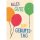 Geburtstag Karte mit Umschlag folienfrei unverpackt Greenline - Bunte Luftballons 23