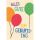 Geburtstag Karte mit Umschlag folienfrei unverpackt Greenline Bunte Luftballons 23