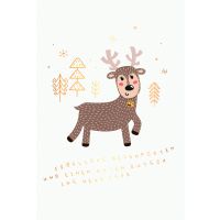 Weihnachten Grußkarte Glückwunschkarte mit...