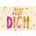 Allgemeine Wünsche Zuckerrohrpapier Glückwunschkarte mit Umschlag Auf Dich Schriftkarte, Sterne mit roségoldener Metallicfolie