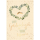 A Goldhochzeit 50. Hochzeitstag Karte mit Umschlag folienfrei unverpackt Greenline