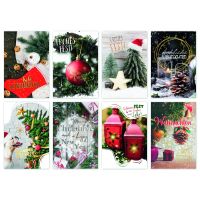 100 Weihnachtskarten mit Umschlag Bundle-UVP € 150...