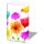 A Taschentücher 21,5 x 22 cm 4-lagig á 10 Stück pro Packung colourful flowers bunte Sommerblumen
