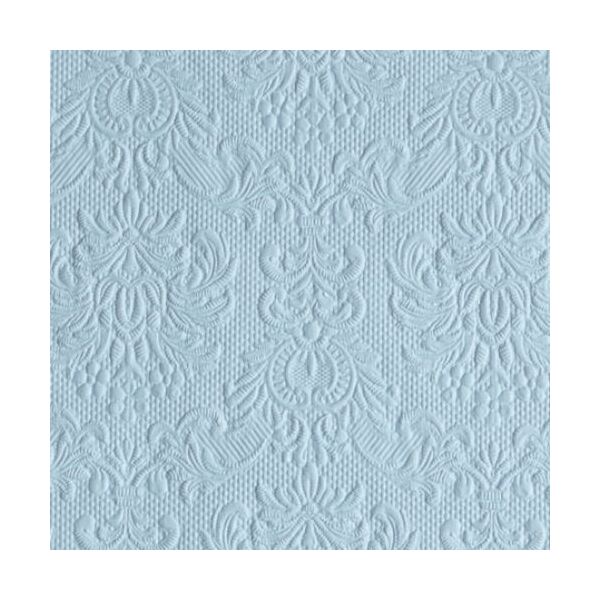 Cocktail Servietten 25 x 25 cm 3-lagig 15 Servietten Elegance Pale Blue FSC Mix