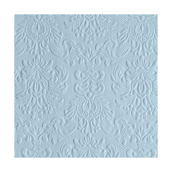 Cocktail Servietten 25 x 25 cm 3-lagig 15 Servietten Elegance Pale Blue FSC Mix