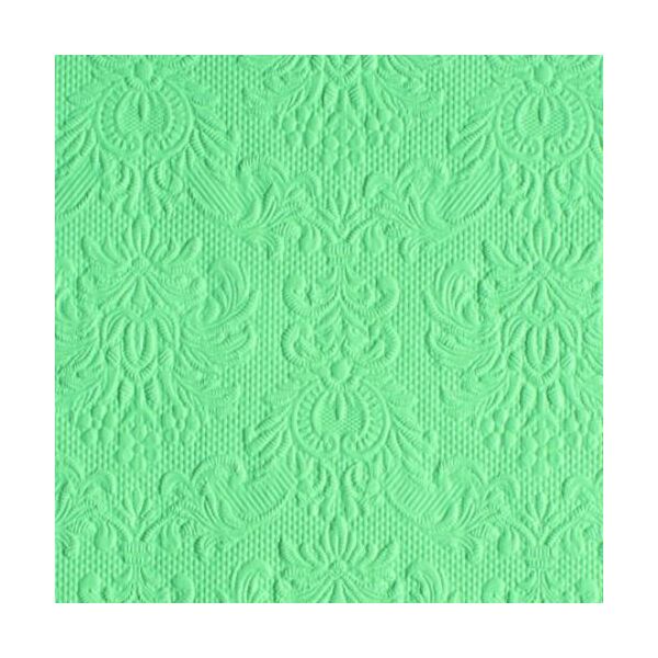 A-2026 Cocktail Servietten 25 x 25 cm 3-lagig 15 Servietten Elegance Pale Aqua