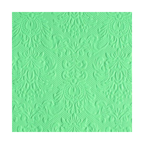 A-2026 Cocktail Servietten 25 x 25 cm 3-lagig 15 Servietten Elegance Pale Aqua