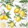Cocktail Servietten 25 x 25 cm 3-lagig 20 Servietten Citrus FSC Mix Zitrus
