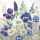 Cocktail Servietten 25 x 25 cm 3-lagig 20 Servietten Mixed Meadow Flowers FSC Mix gemischte Wiese