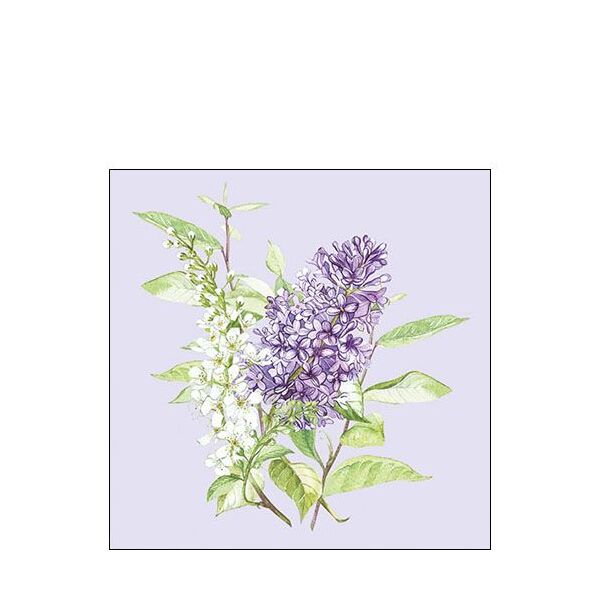 Cocktail Servietten 25 x 25 cm 3-lagig 20 Servietten Lilac FSC Mix Lila