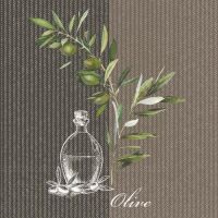 Cocktail Servietten 25 x 25 cm 3-lagig 20 Servietten Oil...