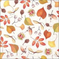 Herbst Servietten Cocktail 25x25 cm 3-lagig 20 Servietten...