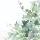 Cocktail Servietten 25 x 25 cm 3-lagig 20 Servietten Hedera White FSC Mix Efeu weiss