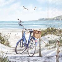 Cocktail Servietten 25 x 25 cm 3-lagig 20 Servietten Bike...