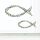 Cocktail Servietten 25 x 25 cm 3-lagig 20 Servietten Kommunion Communion Fish FSC Mix Kommunion Fisch
