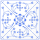 Servietten Napkin Lunch 33x33 cm Indisch Blau