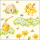 Servietten Lunch Napkin Lunch Format: 33 x 33 cm 3-lagig 20 Servietten Bees Bienen Honig Bienennest