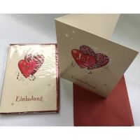 Hochzeitssortiment Set mit Einladungen Danksagungen Tischkarten Girlanden Gästebuch Menükarte UVP: € 123,85