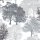 Servietten Lunch – Napkin Lunch – Format: 33 x 33 cm – 3-lagig – 20 Servietten pro Packung - Skeleton Trees Grey – Baum ohne Blätter grau - Ambiente