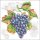 Servietten Lunch – Napkin Lunch – Format: 33 x 33 cm – 3-lagig – 20 Servietten pro Packung - Grape Vine – Trauben