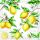 Servietten Lunch Citrus Zitronen 33x33cm 20 Servietten