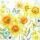 Servietten Lunch Classic Daffodils Narzissen 33 x 33 cm 20 Servietten