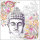 Servietten Lunch – Napkin Lunch – Format: 33 x 33 cm – 3-lagig – 20 Servietten pro Packung - Buddha Head Stone – Buddha Kopf grau - Ambiente