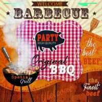 A Servietten Lunch Original BBQ Grill Party 20 Servietten...