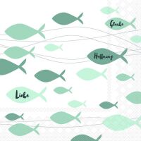 Kommunion Servietten Lunch Napkin Lunch Format: 33 x 33...