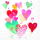 Servietten Lunch 33 x 33 cm 3-lagig 20 Servietten With Love White Mit Liebe weiss