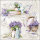 Servietten Lunch – Napkin Lunch – Format: 33 x 33 cm – 3-lagig – 20 Servietten pro Packung - Fleur De Provence – Lavendel