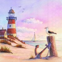 Servietten maritim Lunch 33 x 33 cm 3-lagig 20 Servietten...