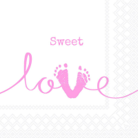 Geburt Servietten Lunch Napkin Lunch Format: 33 x 33 cm...