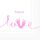 Geburt Servietten Lunch Napkin Lunch Format: 33 x 33 cm 3-lagig 20 Servietten Sweet Love Girl Süsse Liebe Mädchen