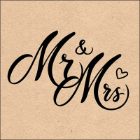 Hochzeit Servietten Lunch Napkin Lunch Format: 33 x 33 cm...