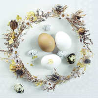 Servietten Lunch 33 x 33 cm 3-lagig 20 Servietten Eggs...