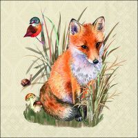 Servietten Lunch 33x33 cm 3-lagig 20 Servietten Foxy Fuchs