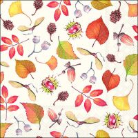Herbst Servietten 33 x 33 cm 3-lagig 20 Servietten Autumn...