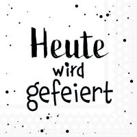 Servietten Lunch Heute Wird Gefeiert Feiern Geburtstag 20...