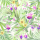 Servietten Lunch Napkin Lunch Format: 33 x 33 cm 3-lagig 20 Servietten Exotic Leaves exotische Blätter